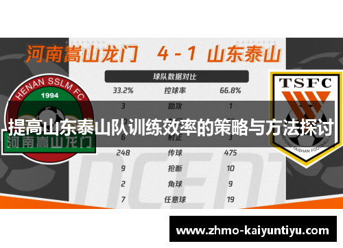 提高山东泰山队训练效率的策略与方法探讨