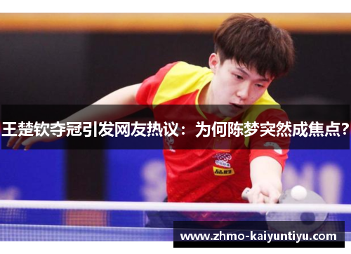 王楚钦夺冠引发网友热议：为何陈梦突然成焦点？